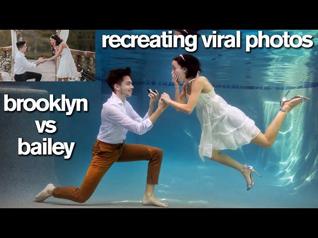 TWIN vs TWIN Underwater Photo Competition ft/ Brooklyn & Bailey