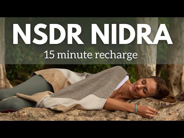 Non Sleep Deep Rest Yoga Nidra | 15 Minutes