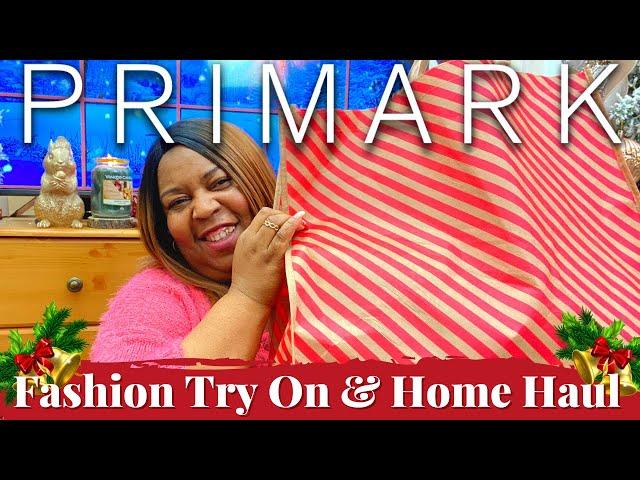 *NEW* PRIMARK DECEMBER 2021| FASHION TRY ON & HOME HAUL