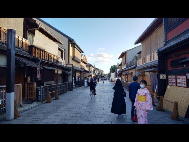 Walk in Kyoto Gion Hanami-koji Street @ 8K 360° VR  / Sep 2020