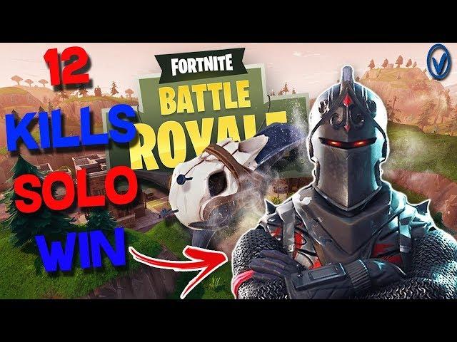 12 KILLS WIN (SOLO) FORTNITE BATTLE ROYALE - FULL GAME