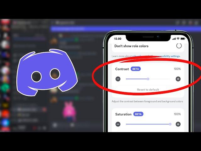 HOW TO DECREASE CONTRAST OF YOUR DISCORD INTERFACE