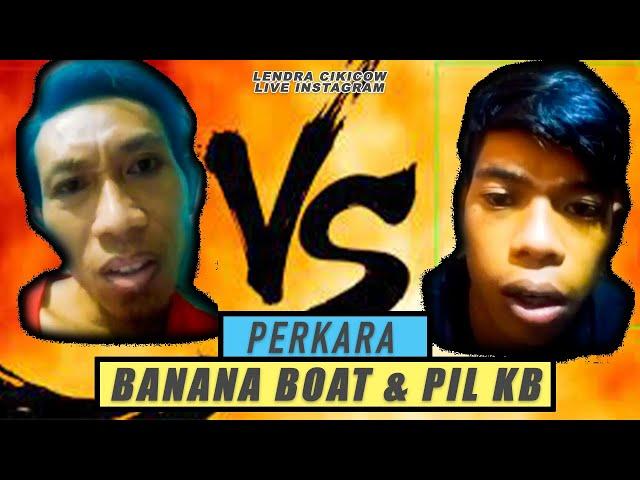 SUDAHI SEDIHMU, MARI NAIK BANANA BOAT BERSAMA SURYA & RAMDHI || LENDRA CIKICOW LIVE INSTAGRAM FUNNY