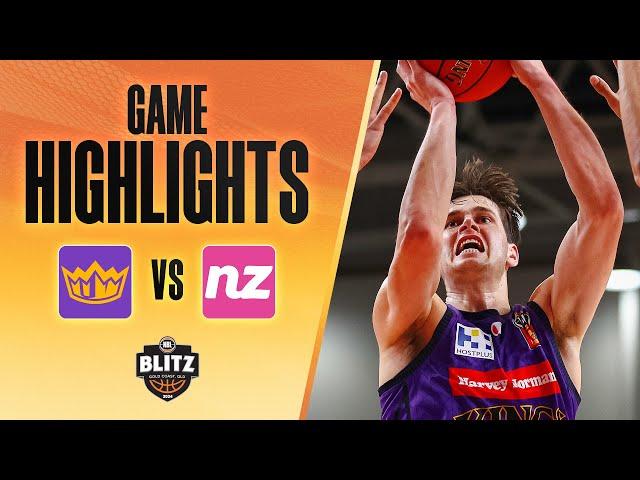 Sydney Kings vs. New Zealand Breakers - Game Highlights - Round Blitz, NBL25