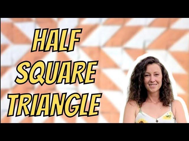 One Block, Endless FREE Patterns with the EASY Half Square Triangle