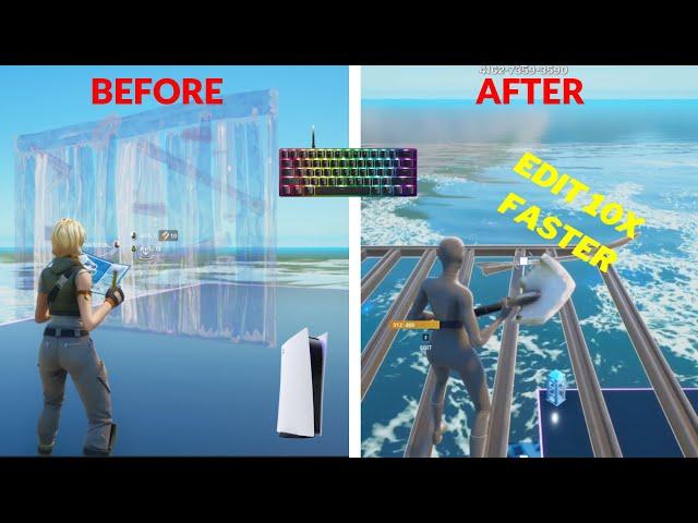 How To *IMPROVE/EDIT* 10X FASTER On Console Keyboard & Mouse in 1 WEEK 2024! (PS5/XBOX/PS4)