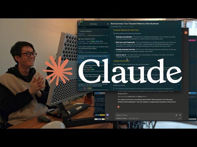 Integrating my note app with Claude's MCP!