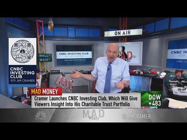 Jim Cramer introduces his new investing club