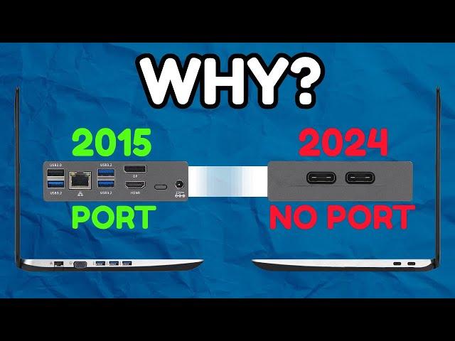 Why Are Laptop Ports Disappearing