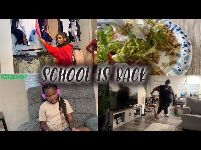 SCHOOL SHOPPING FOR MYRAKALS SENIOR YEAR| SPEND THE DAY WITH US| ICLEVER