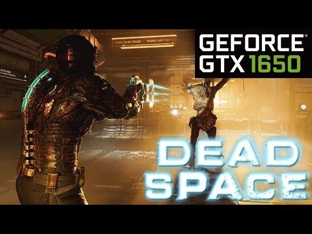 Dead Space Remake on a Gtx 1650 mobile #gtx1650 #deadspace2023 #gaming #performance