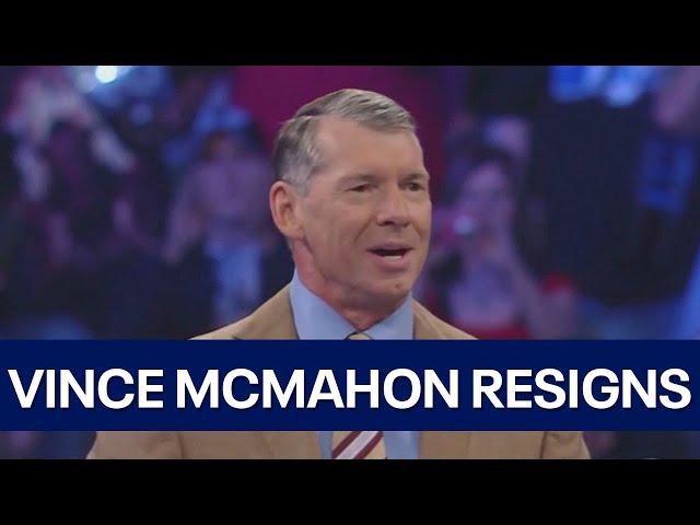 Vince McMahon resigns from WWE