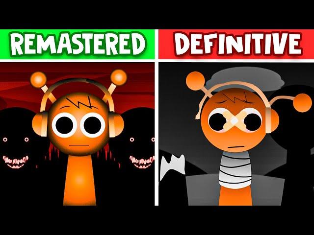 PHASE 3 Remastered VS Definitive BUT Everyone is ALIVE - Incredibox Sprunki