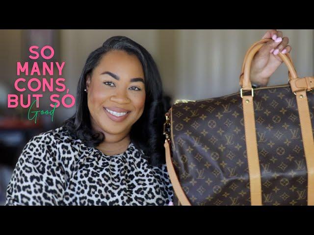 Louis Vuitton Keepall 50 Bandouliere Review & Buying Preowned vs. New!