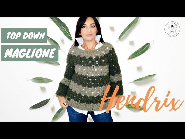 TUTORIAL: Maglione top down Hendrix