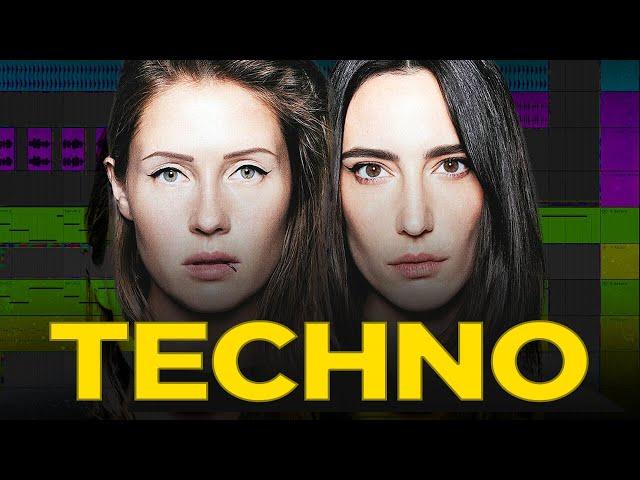 How to Make TECHNO like Amelie Lens & Charlotte de Witte - FREE PROJECT DOWNLOAD