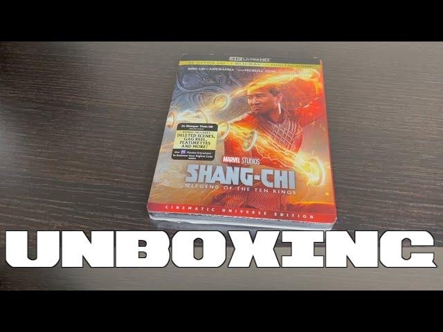 Shang-Chi and the Legend of the Ten Rings 4K Ultra HD Unboxing