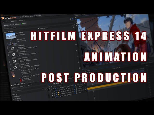 HitFilm Express: Animation Post Production