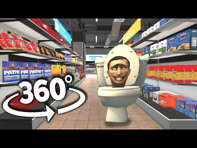 Skibidi Toilet 360° - Supermarket | VR/360° Experience