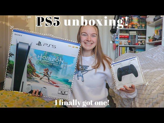 PS5 Unboxing! | console, controller, accessories & games!