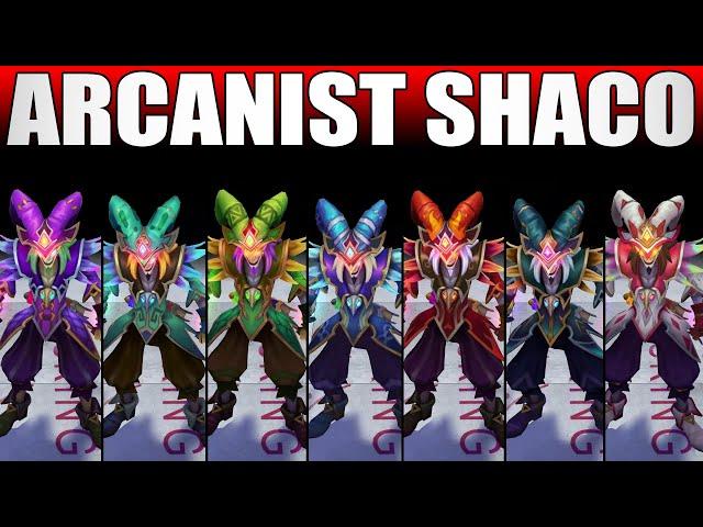 Arcanist Shaco Chroma 2020