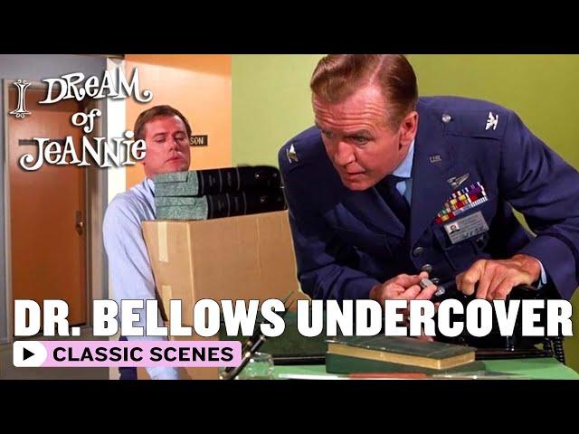 Dr. Bellows Bugs Tony's Office | I Dream Of Jeannie
