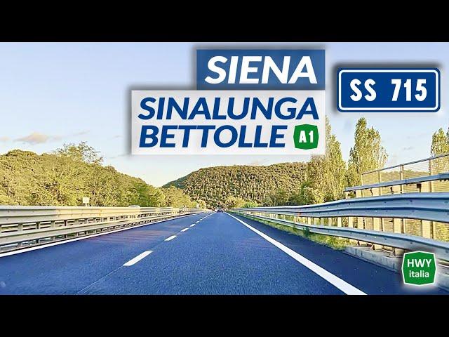 Strada Statale 715 | Raccordo SIENA - BETTOLLE A1