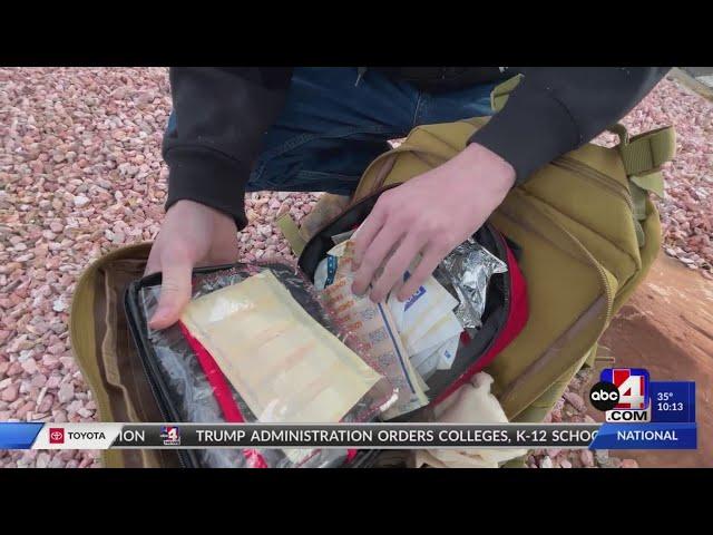 Father-son duo survives night in Utah wilderness after finding 'miracle' backpack