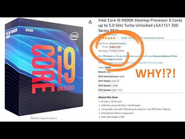 Why Are People Still Buying i9-9900K for $500?!?