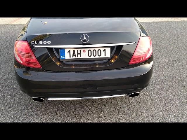 Mercedes-Benz CL500 exhaust sound