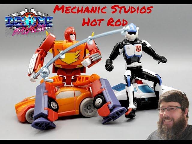 Deluxe Baldwin Reviews Legends Class Mechanic Studios MS-21 Flame Walker! (Hot Rod)