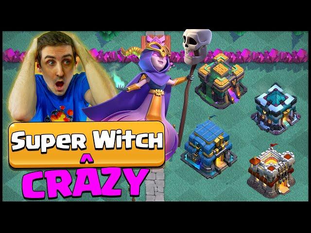 Super Witches at LOWER Town Halls! The EASY Way!