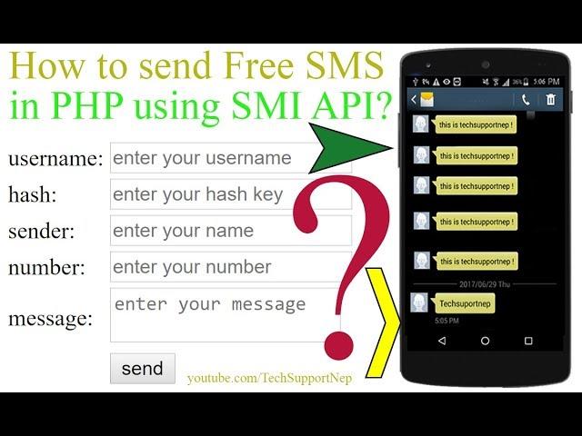 How to Send Free SMS Using SMS API in PHP?[With Source Code]