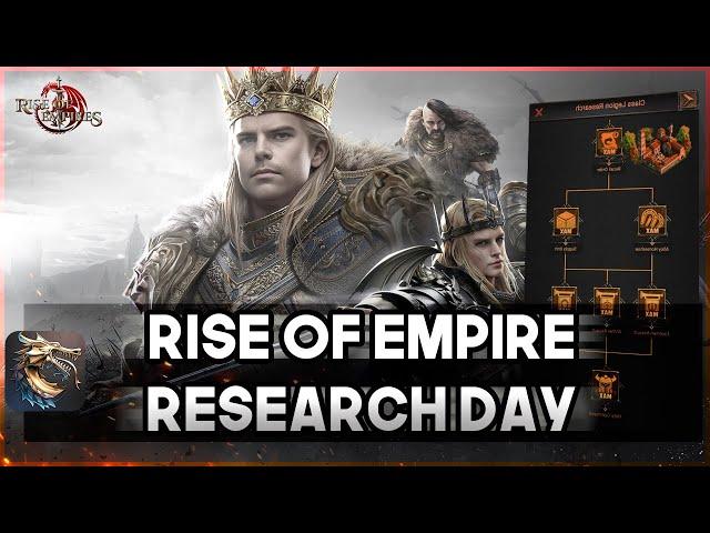 Rise Of Empire Opening the boxes on research day