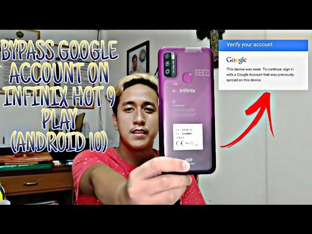 FRP BYPASS GOOGLE ACCOUNT ON INFINIX HOT 9 & 9 PLAY (ANDROID 10) WITHOUT PC