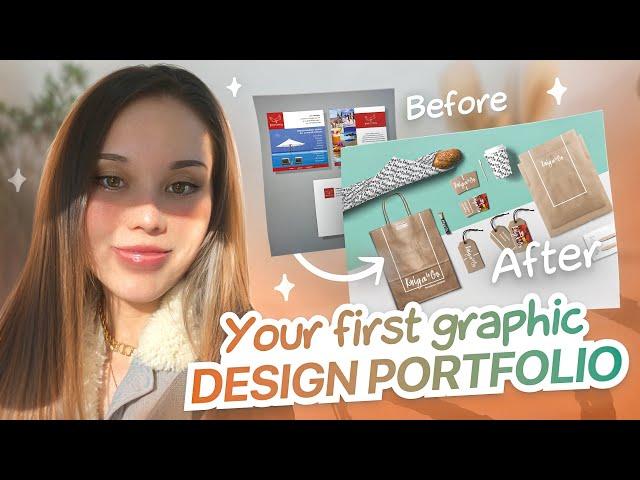 How to build your first graphic design portfolio | Product DesignTube