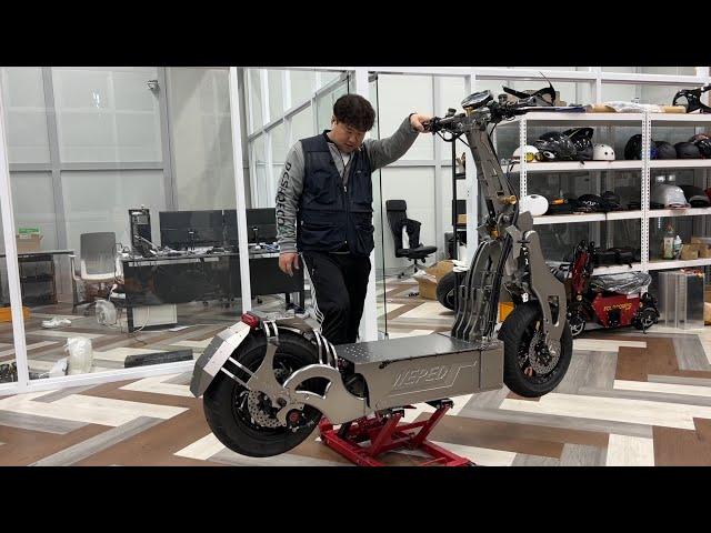 2023 NEW Electric Scooter WEPED Sonic / Max Speed 140km/h ±10  (90MPH ±5)