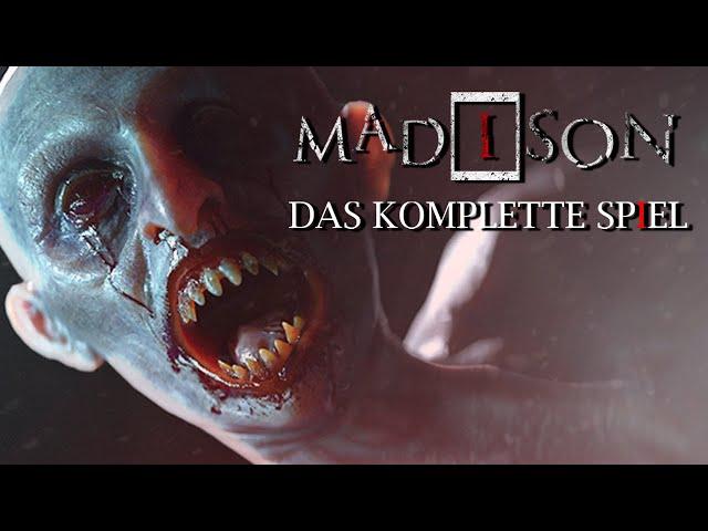 MADiSON - Full Game - Das komplette Spiel - Gameplay German Deutsch Horror Game