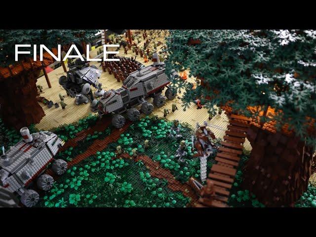 Building Kashyyyk in LEGO - The FINALE