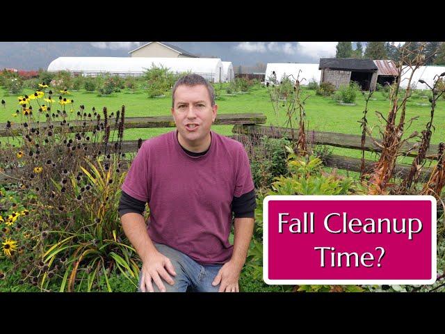 Time for Fall Garden Cleanup?