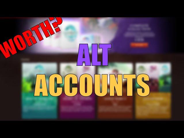Should you buy ALT accounts? | Guild Wars 2
