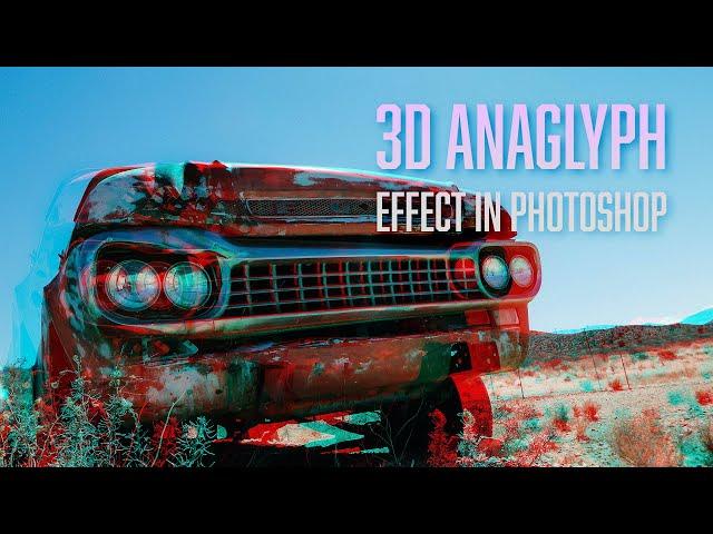 Quick 3D Anaglyph Effect in Photoshop