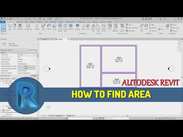 Revit How To Find Area Tutorial