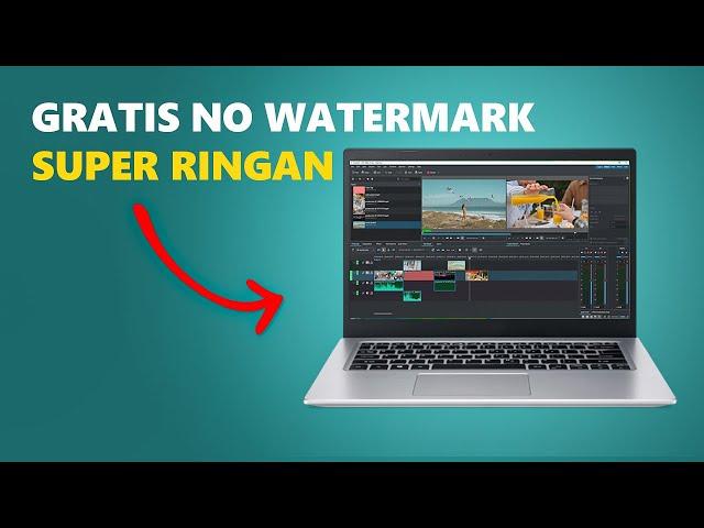 Aplikasi Edit Video GRATIS & RINGAN TANPA Watermark (Kdenlive)