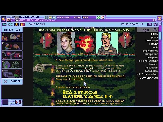 Hypnospace Outlaw (2019 / Windows) Playthrough