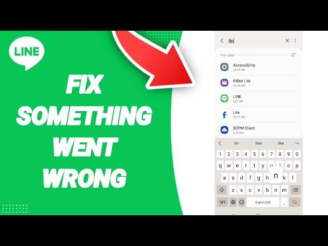 How To Fix Something Went Wrong On Line App