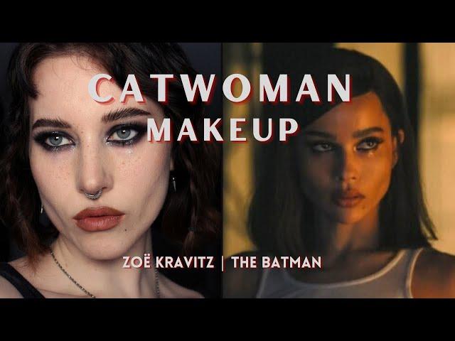 catwoman makeup tutorial | the batman 2022