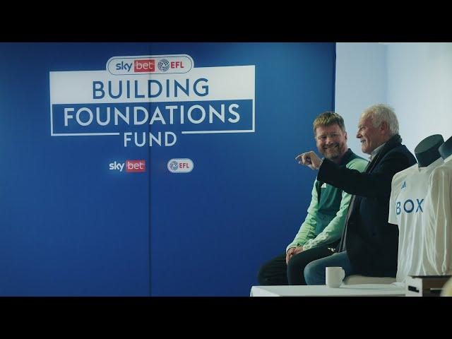 Eddie Gray surprises fans at Leeds United Foundation wellbeing session