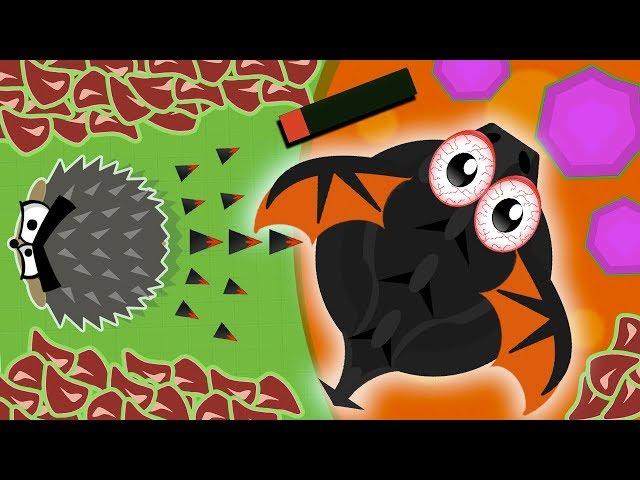 Mope.io HEDGEHOG KILLS BLACK DRAGON!! | BLACK DRAGON DIES TO PORCUPINE!! | Mope.io funny moments