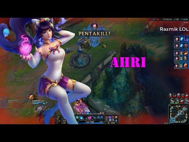 Ahri Montage #7 - Ahri 1v5 Pentakill - Best Ahri Plays Compilation[Razmik LOL]